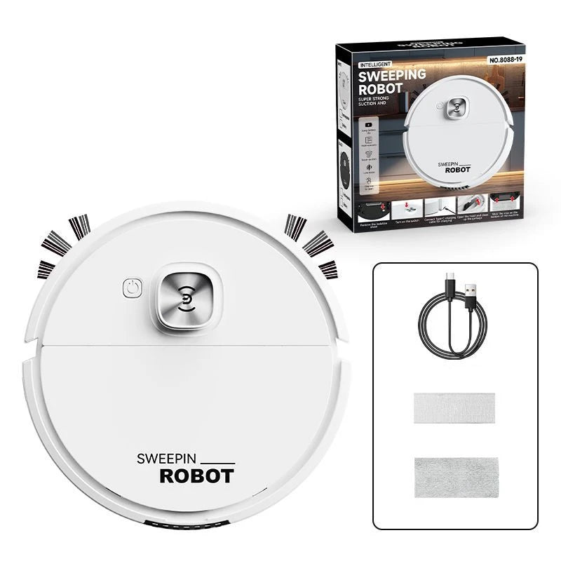 Xiaomi 3-In-1 Low Noise Mini Sweeping Robot Intelligent Sweeping Integrated Fully Automatic Cleaning Sweeping Machine Appliance