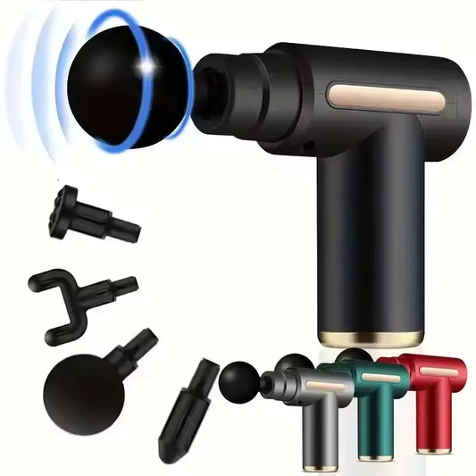 2026 Portable Fascia Gun Deep Tissue Massage Mini Lightweight Adjustable Speed Whole Body Massage Equipment 2025