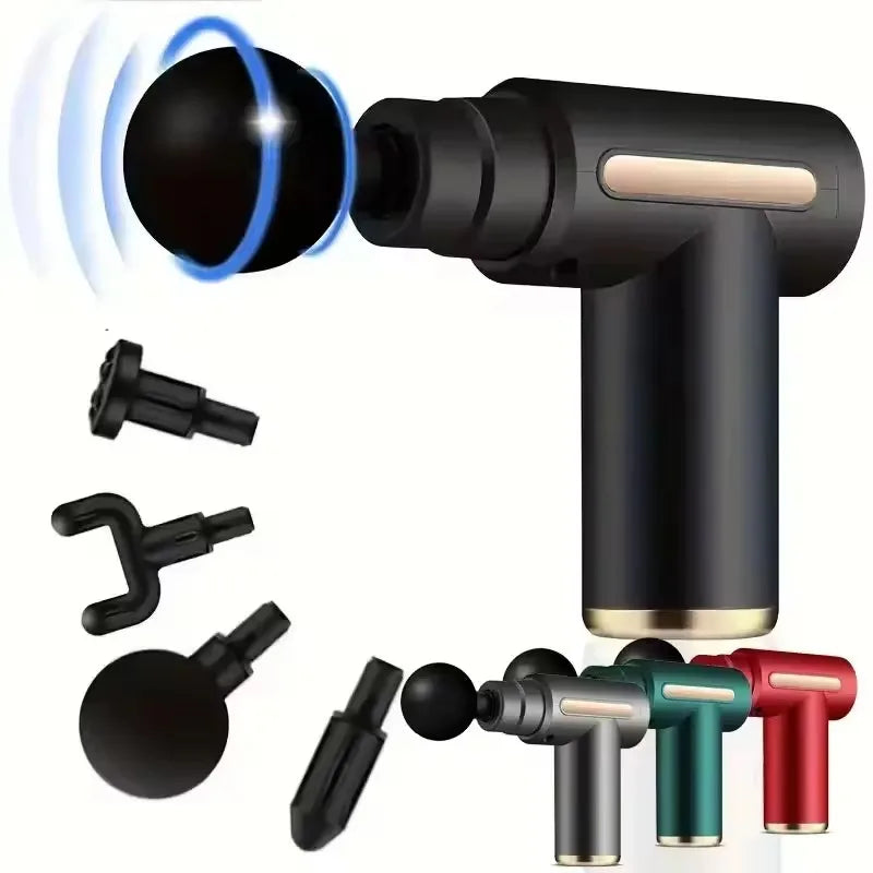 2026 Portable Fascia Gun Deep Tissue Massage Mini Lightweight Adjustable Speed Whole Body Massage Equipment 2025