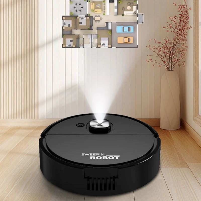 Xiaomi 3-In-1 Low Noise Mini Sweeping Robot Intelligent Sweeping Integrated Fully Automatic Cleaning Sweeping Machine Appliance